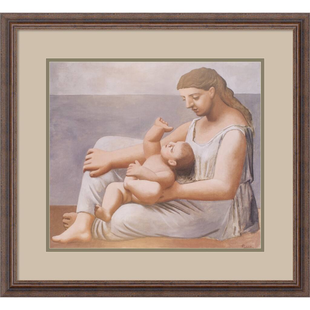 Pablo Picasso Mother and Child, 1921 Framed Art Print