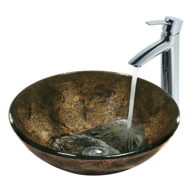 VIGO Sintra Glass Vessel Sink and Faucet Set in Chrome 0e9888e0 6cab 4b90 b14a dc173141d578_600