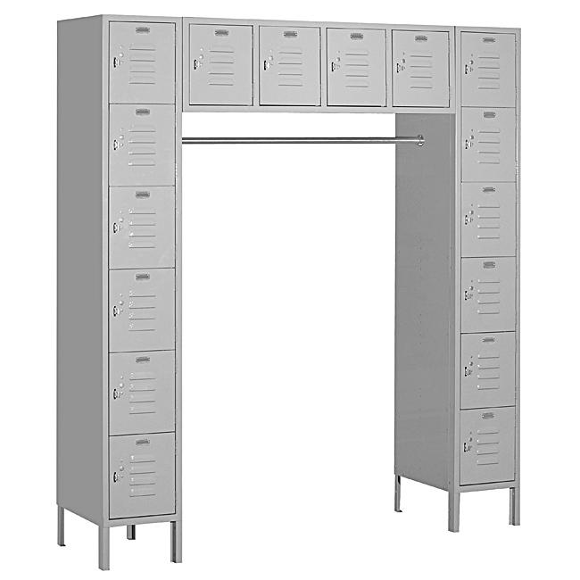 Salsbury Industries Grey Box-style Bridge Locker