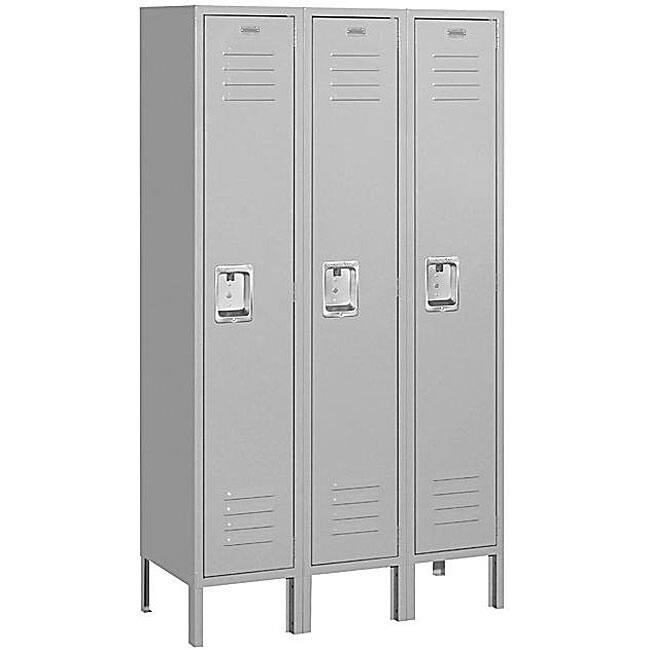 Salsbury Industries Grey Single-tier Standard Lockers