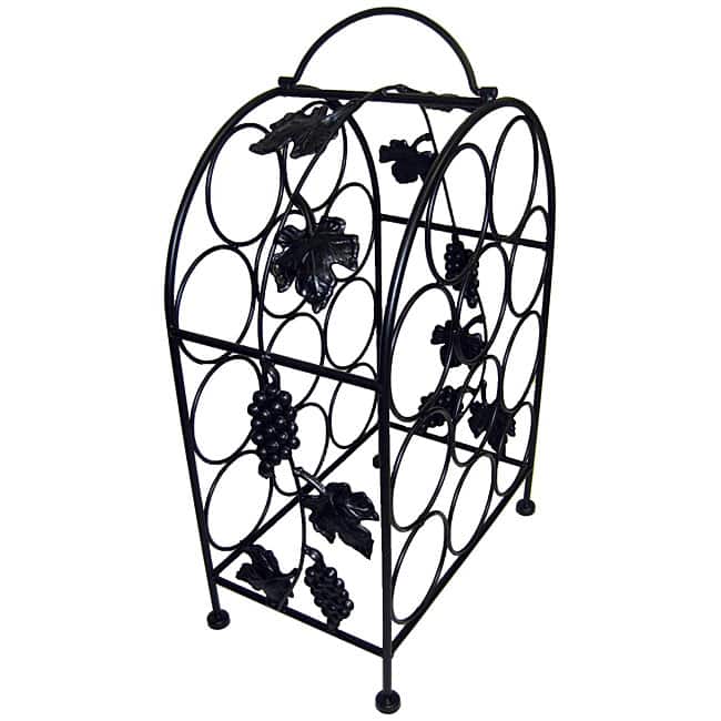 11-bottle Grape-vine Wine Cage