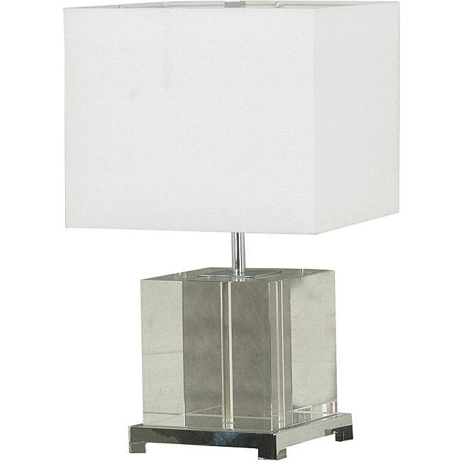 Somerset Crystal Glass Table Lamp