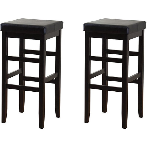 Hutto 30 inch Square Bar Stools (Set of 2) Jensen Bar Stools