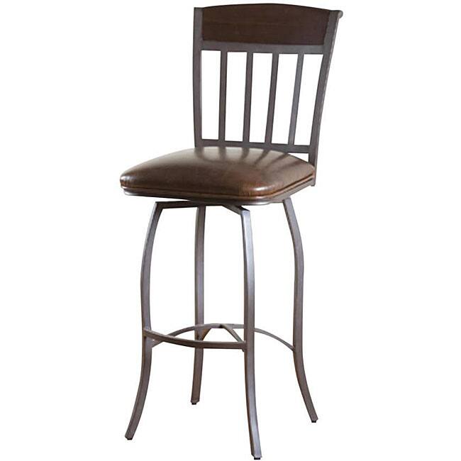 Grayford 24-inch Swivel Counter Stool