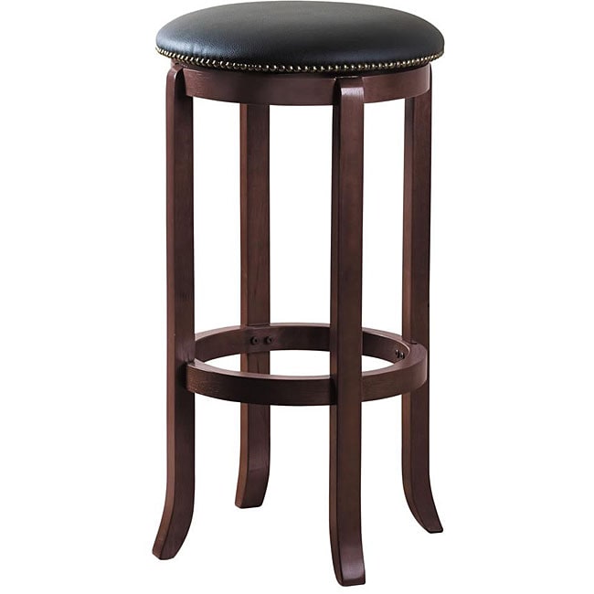 Lewisville 29 inch Swivel Vinyl Bar Stool