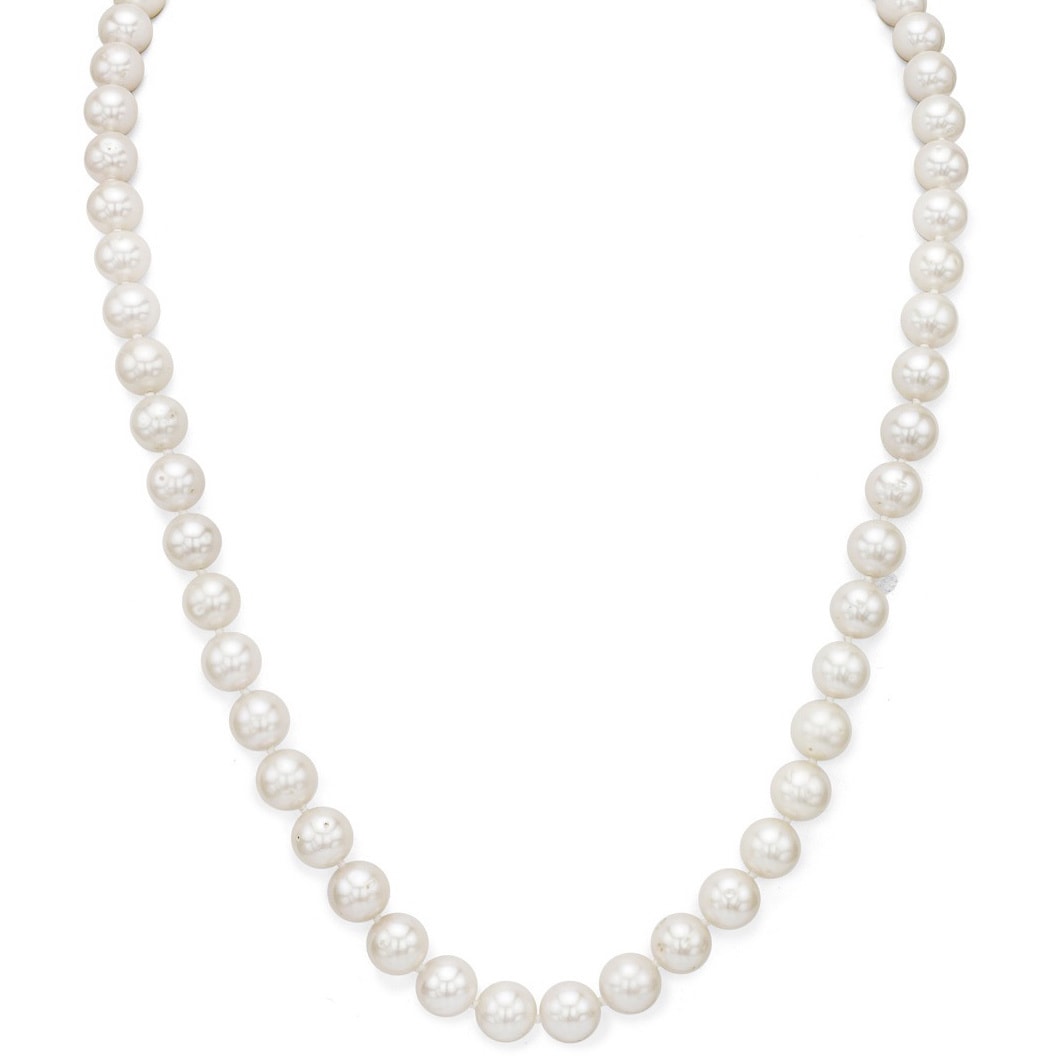 PRY シュウト　 Silver & White Pearl Necklace PRY シュウト Silver & White Pearl Chain