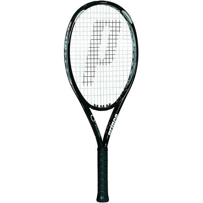 prince silver tennis racquet