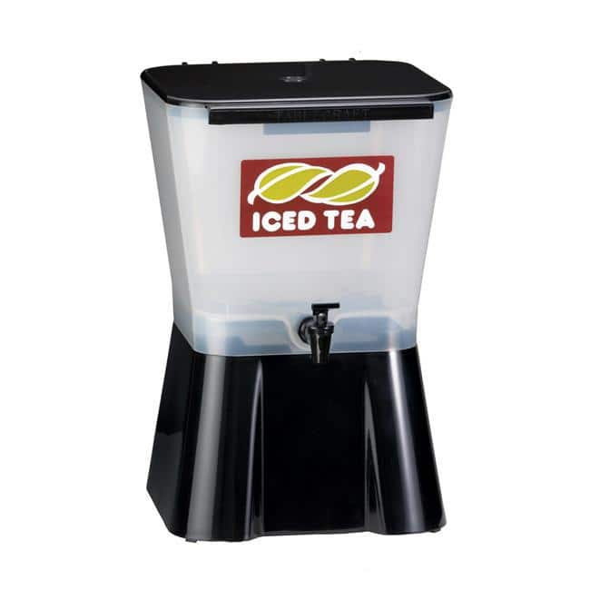 Tablecraft 3-gallon White/ Black Ice Tea Dispenser