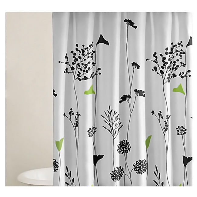 Asian lilly shower curtain