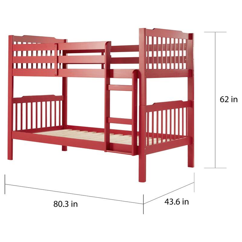 Simone Twin and Twin Bunk Beds by iNSPIRE Q Junior
