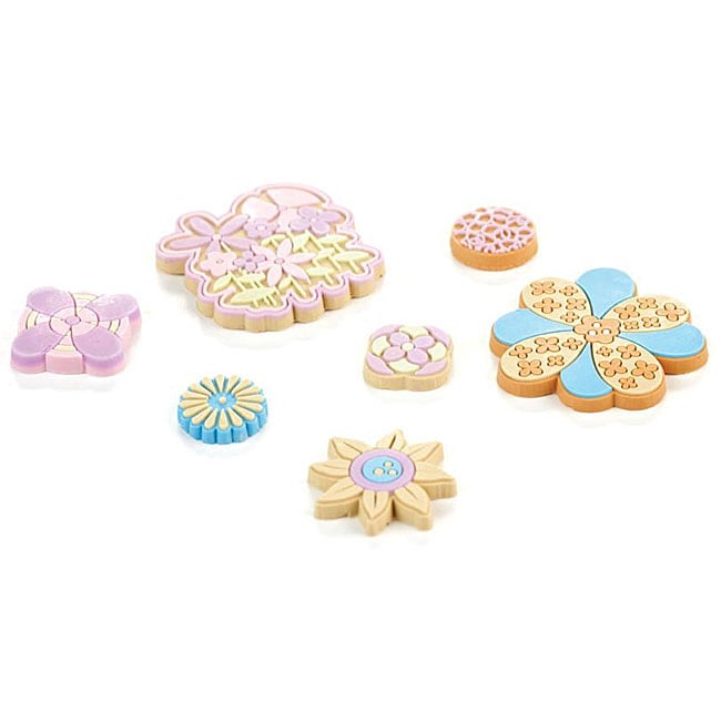 Kioshi Gummies Rubber Stickers (pack Of 8)