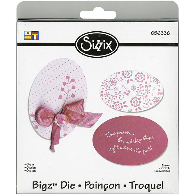 Sizzix Bigz Bigkick/ Big Shot Ovals Die