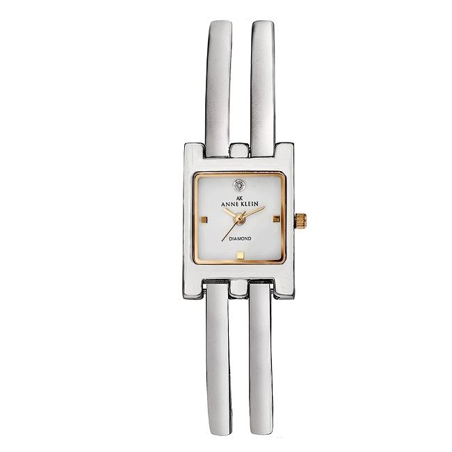 Anne Klein Women's Two tone Diamond Dress Watch Anne Klein Women's Anne Klein Watches