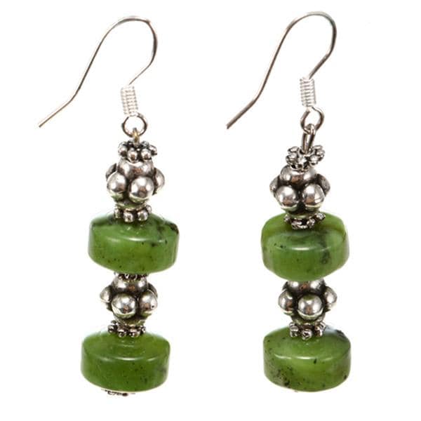 Silver Chrysocolla Earrings (Thailand) Earrings