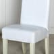 preview thumbnail 2 of 1, Isabella White Patent Leather Dining Chair (Set of 2) by Christopher Knight Home