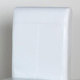 preview thumbnail 3 of 1, Isabella White Patent Leather Dining Chair (Set of 2) by Christopher Knight Home