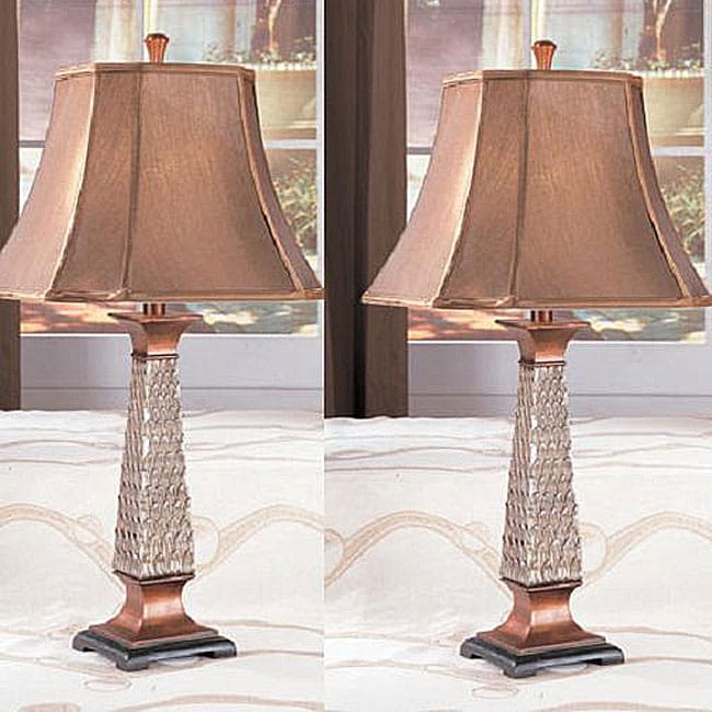 Coppy 31 inch Antique Table Lamps (set Of 2)