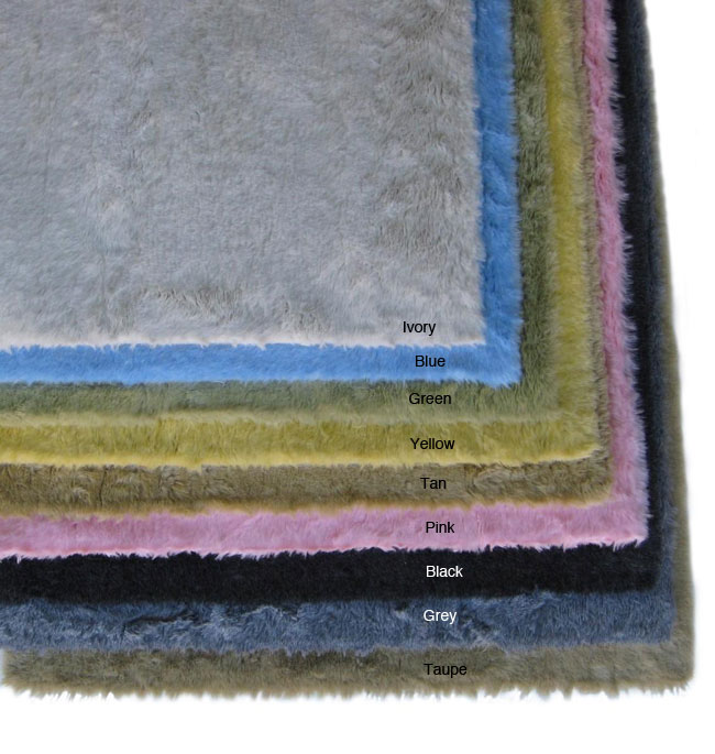 Ohno Kanecaron Faux Fur Rug (5' x 7')