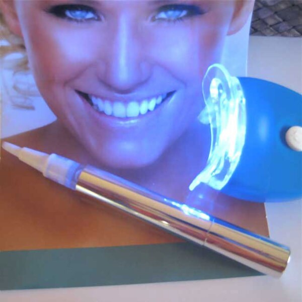 35-percent Teeth Whitening Pen and Rapid Accelerator Light - Free 