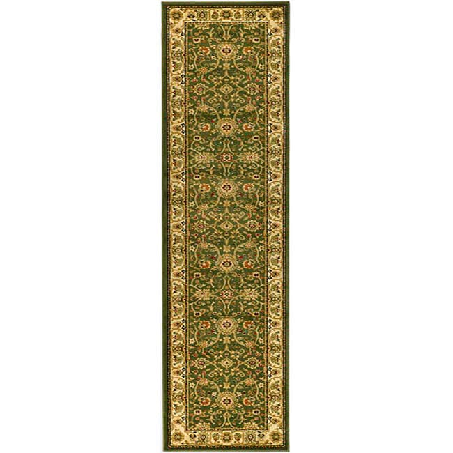 Lyndhurst Collection Majestic Sage/ Ivory Runner (23 X 6)