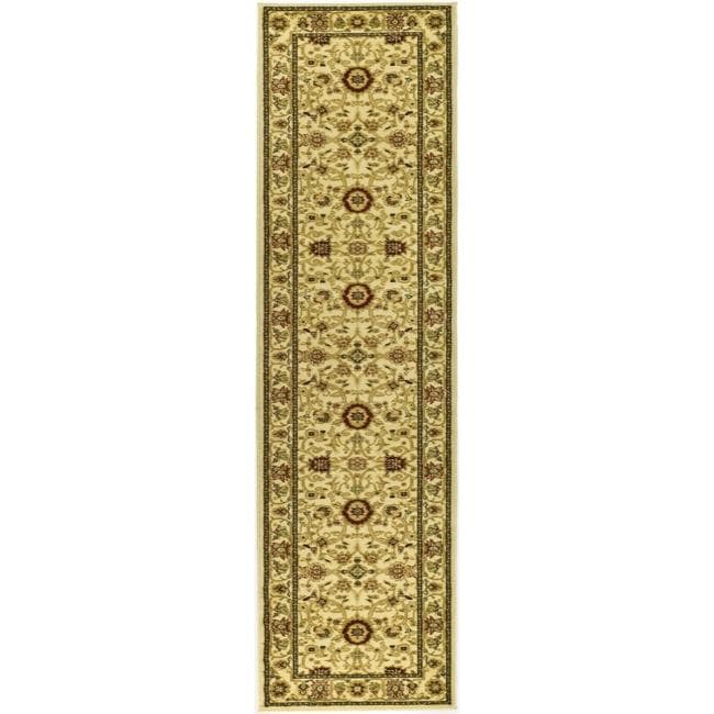 Lyndhurst Collection Majestic Ivory/ Ivory Runner (23 X 6)