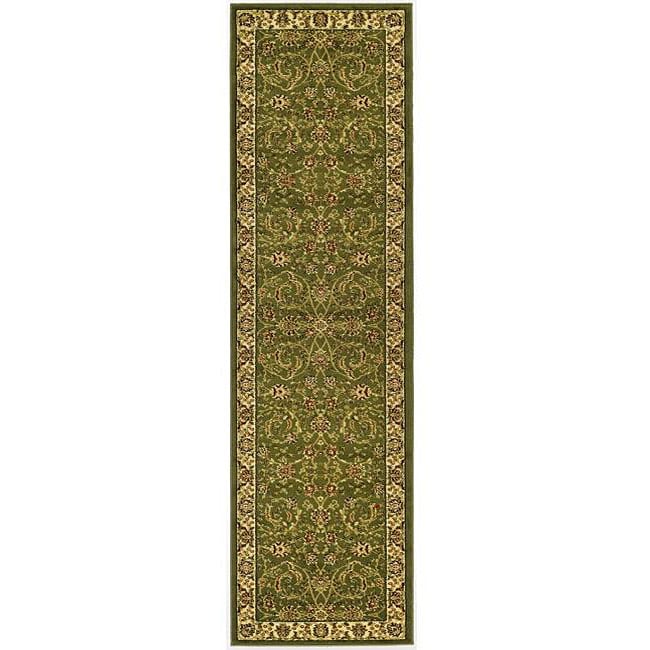 Lyndhurst Collection Traditional Sage/ivory Runner (23 X 6)