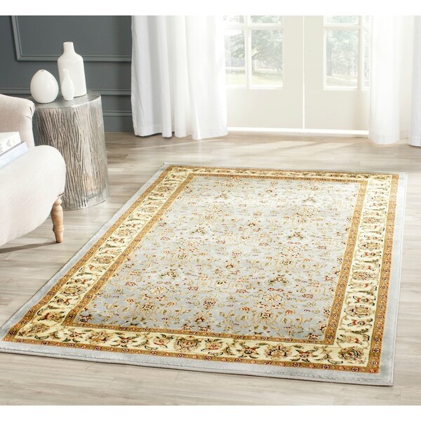 Safavieh Lyndhurst Traditional Oriental Light Blue/ Ivory Rug - 4' x 6'