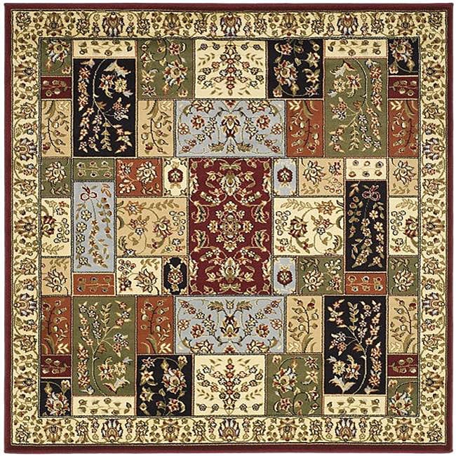 Lyndhurst Traditional Multicolor/ Ivory Rug (6 Square)