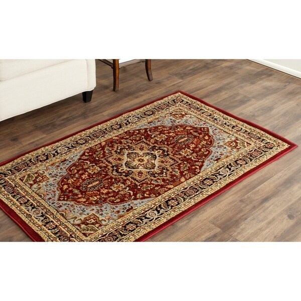 Shop Safavieh Lyndhurst Traditional Oriental Red/ Black Area Rug 4' x