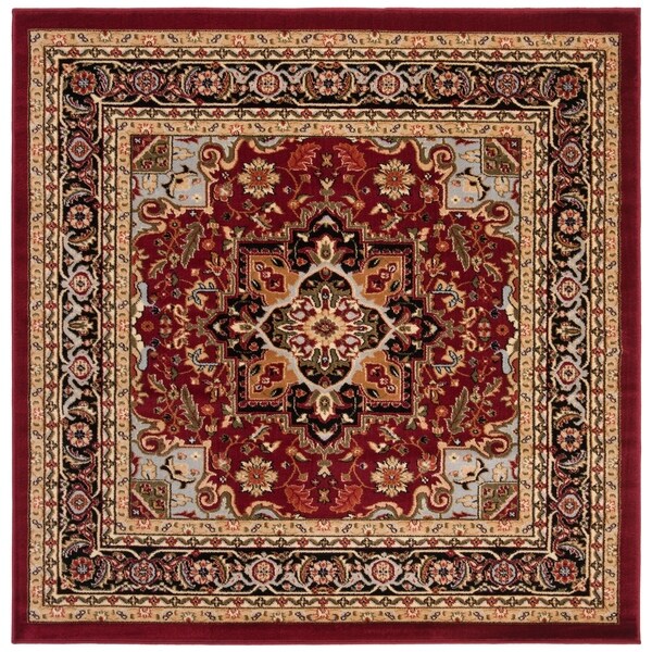 Shop Safavieh Lyndhurst Traditional Oriental Red/ Black Area Rug 6' x