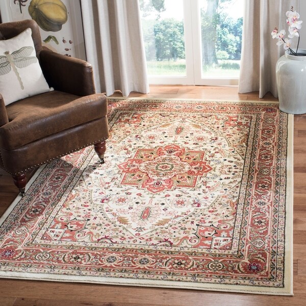Safavieh Lyndhurst Traditional Oriental Ivory Rust Rug 5 3 Safavieh Lyndhurst Traditional Oriental Ivory Rust Rug 5 X27