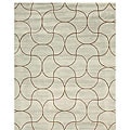 Hand-tufted Santana Abstract Wool Rug (7'9 x 9'9) - 7'9 x 9'9