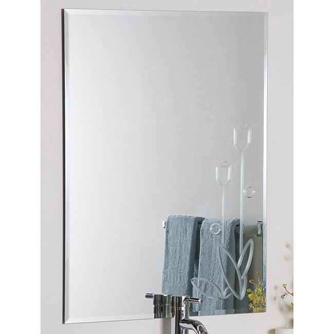 Flora Frameless Wall Mirror