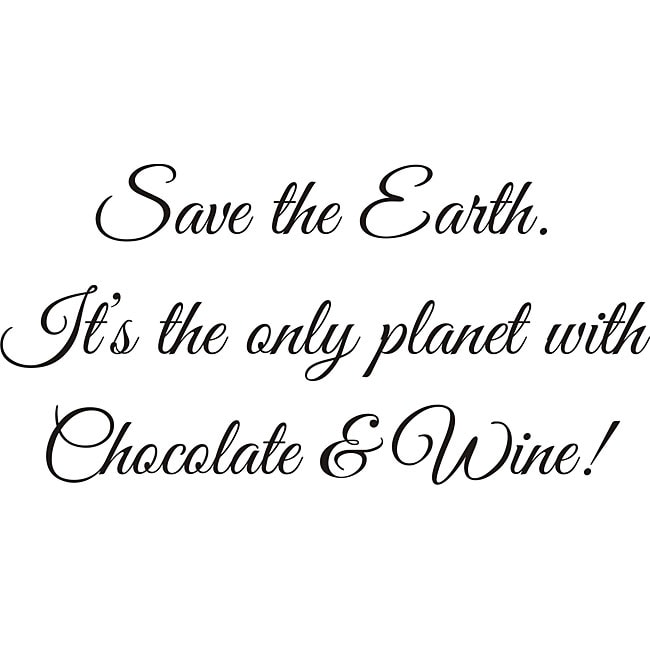 Save The Earth Vinyl Wall Art Quote