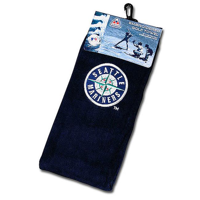 Seattle Mariners Embroidered Golf Towel