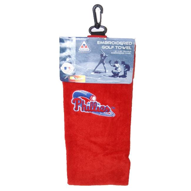 Philadelphia Phillies Embroidered Golf Towel