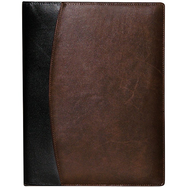 Buxton Leather Writing Padfolio - 12919872 - Overstock.com Shopping ...