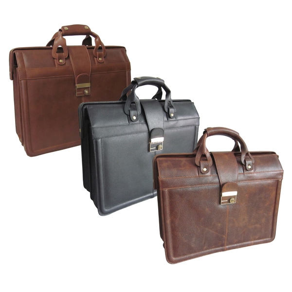 Amerileather Leather Legal Executive Briefcase   12920043  