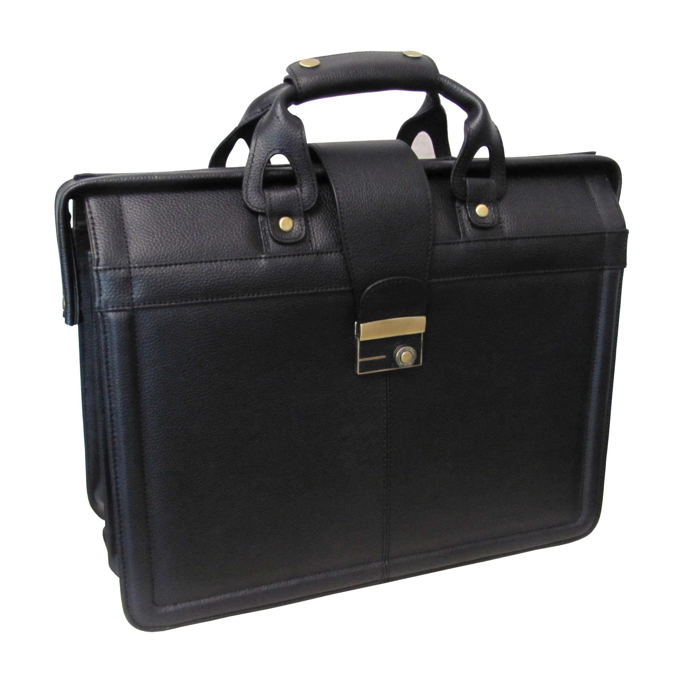 leather legal briefcase