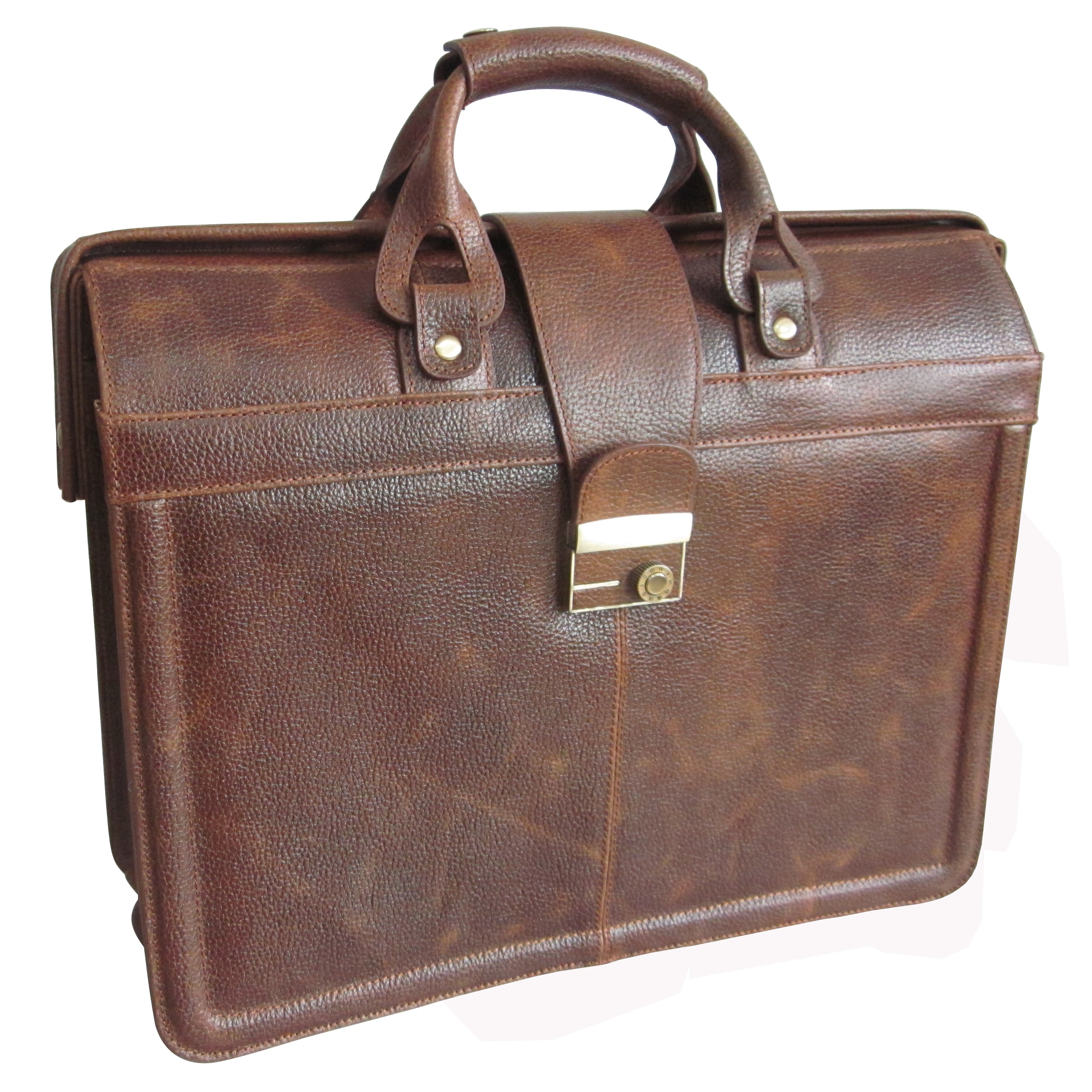 leather legal briefcase