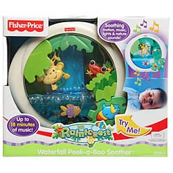 Shop Fisher Price Rainforest Peek A Boo Waterfall Soother