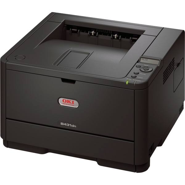 Oki B431DN LED Printer - Monochrome - 1200 x 1200 dpi Print - Plain P