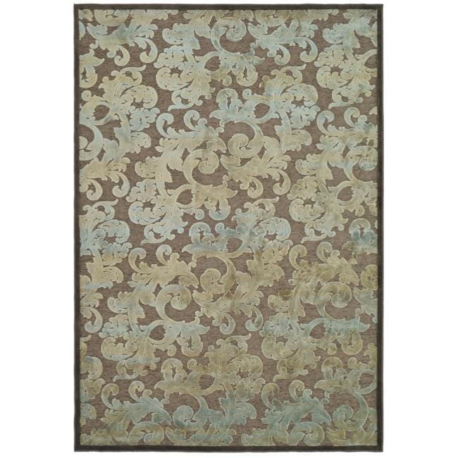 Shop Safavieh Paradise Resorts Dark Brown Viscose Rug 2'7 x 4' Free