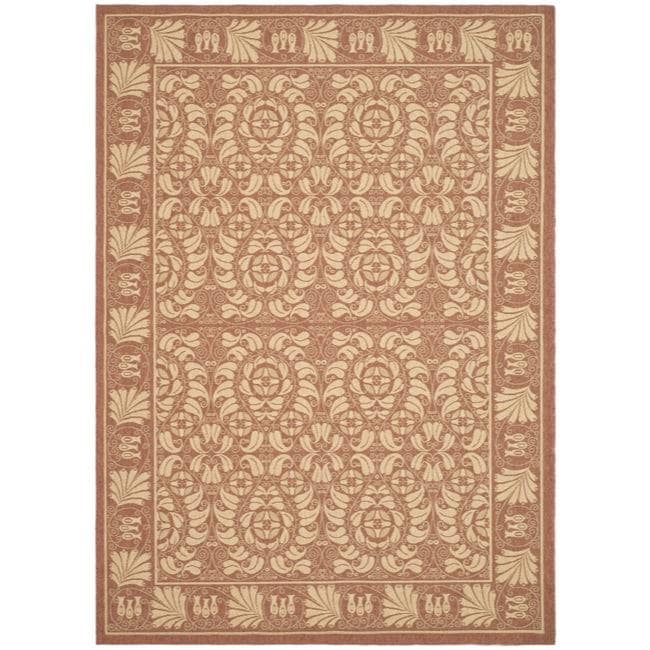 Indoor/outdoor Rust/sand Polypropylene Rug (710 X 11)