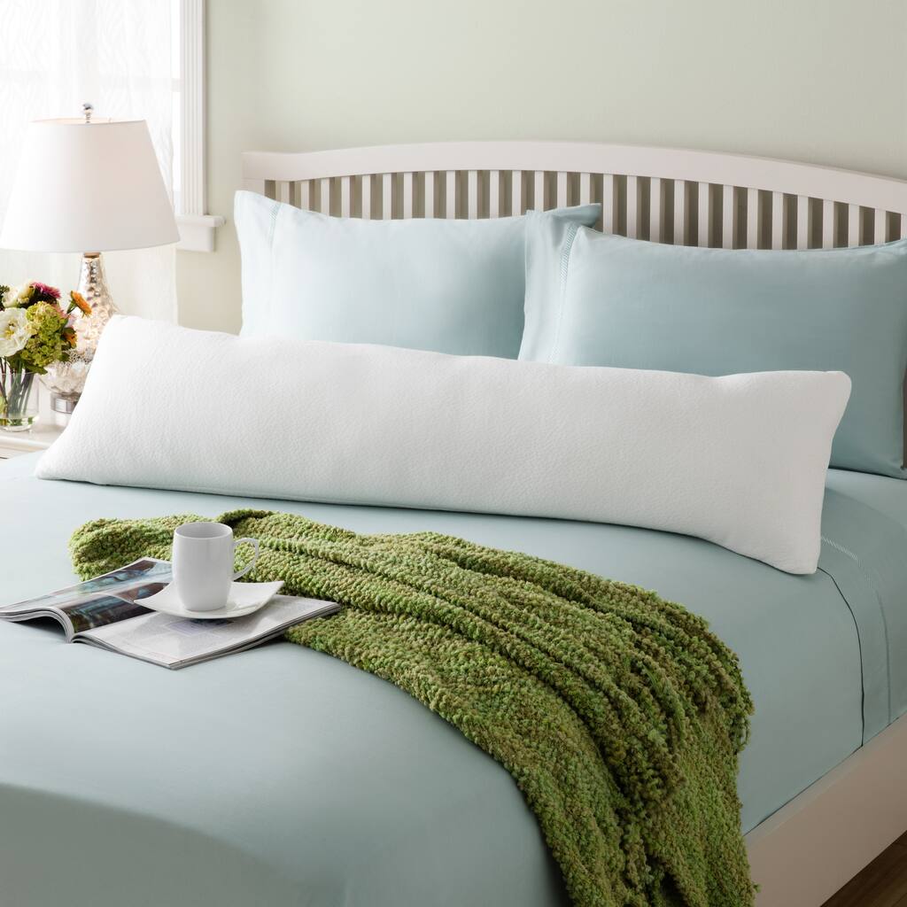 Sarah Peyton Home Collection Shredded Memory Foam 14x50-inch Full-body Pillow