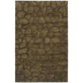 Safavieh Handmade Soho Pebbles Brown New Zealand Wool Rug - 7'6 x 9'6
