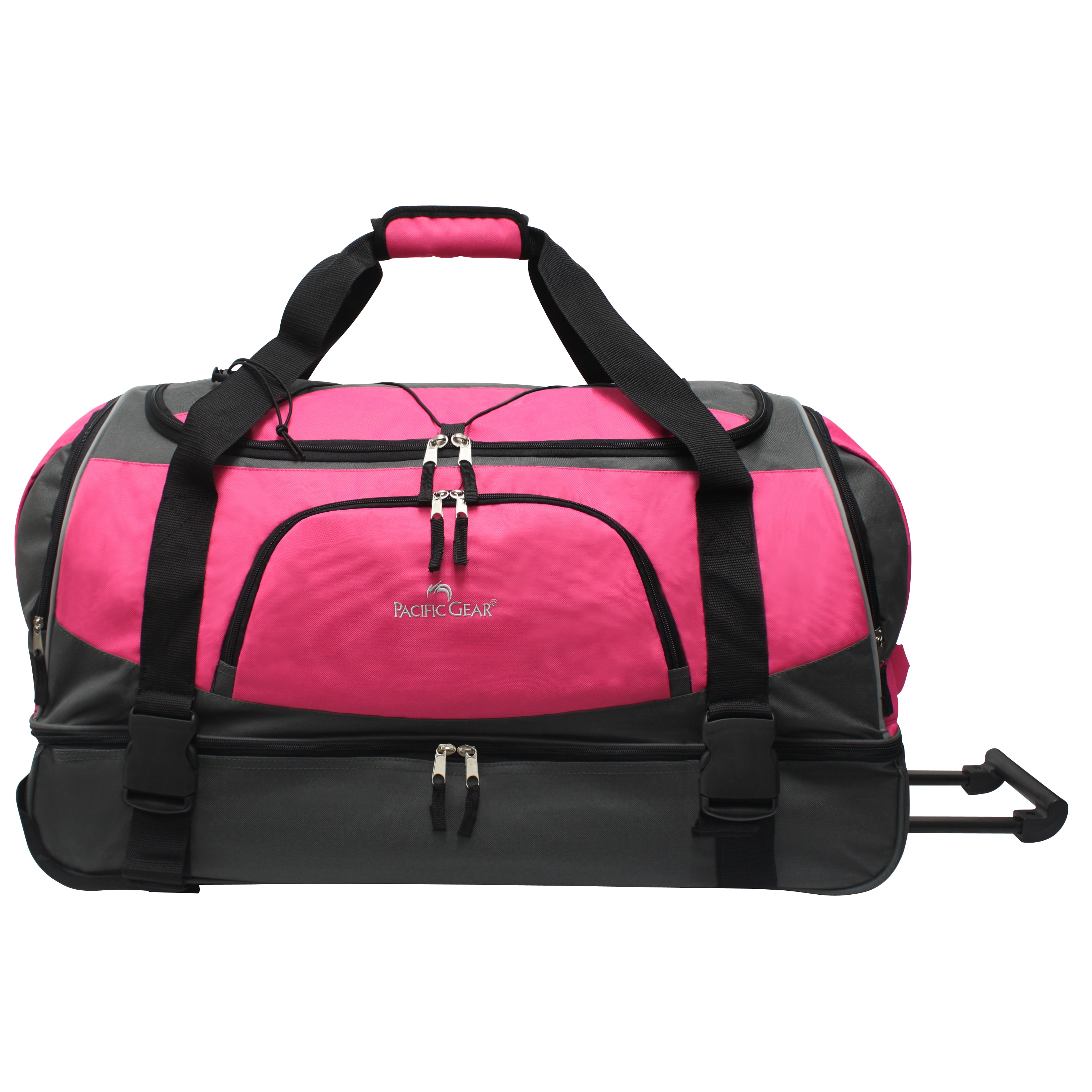 pacific gear rolling duffel