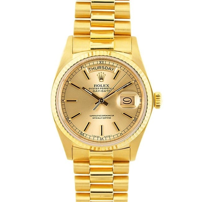 Pre-owned Rolex President Men's Day 