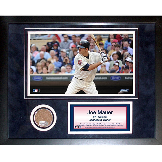 Steiner Sports Joe Mauer 11x14 Mini Dirt Collage