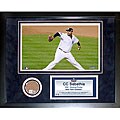 Steiner Sports CC Sabathia 11x14 Mini Dirt Collage